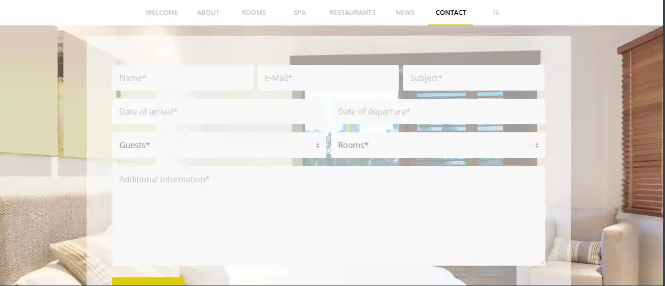 Sito web per hotel a 500 Euro