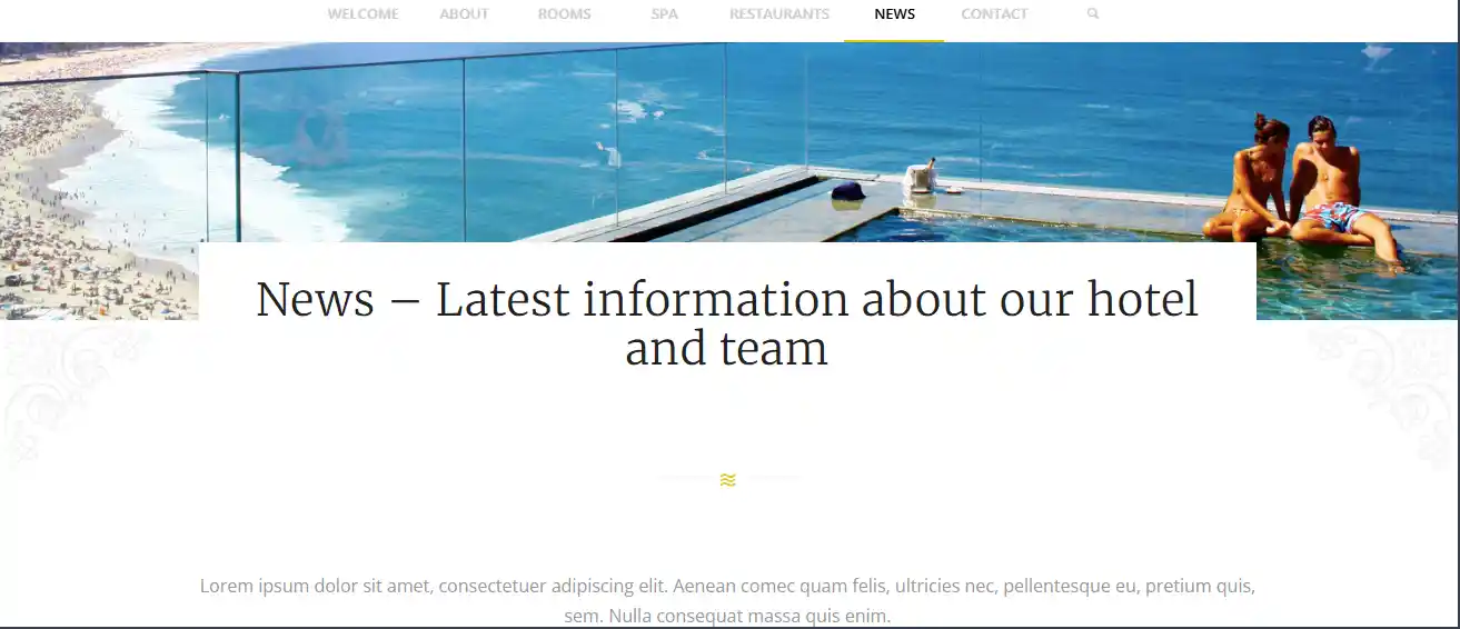 Sito web per hotel a 500 Euro