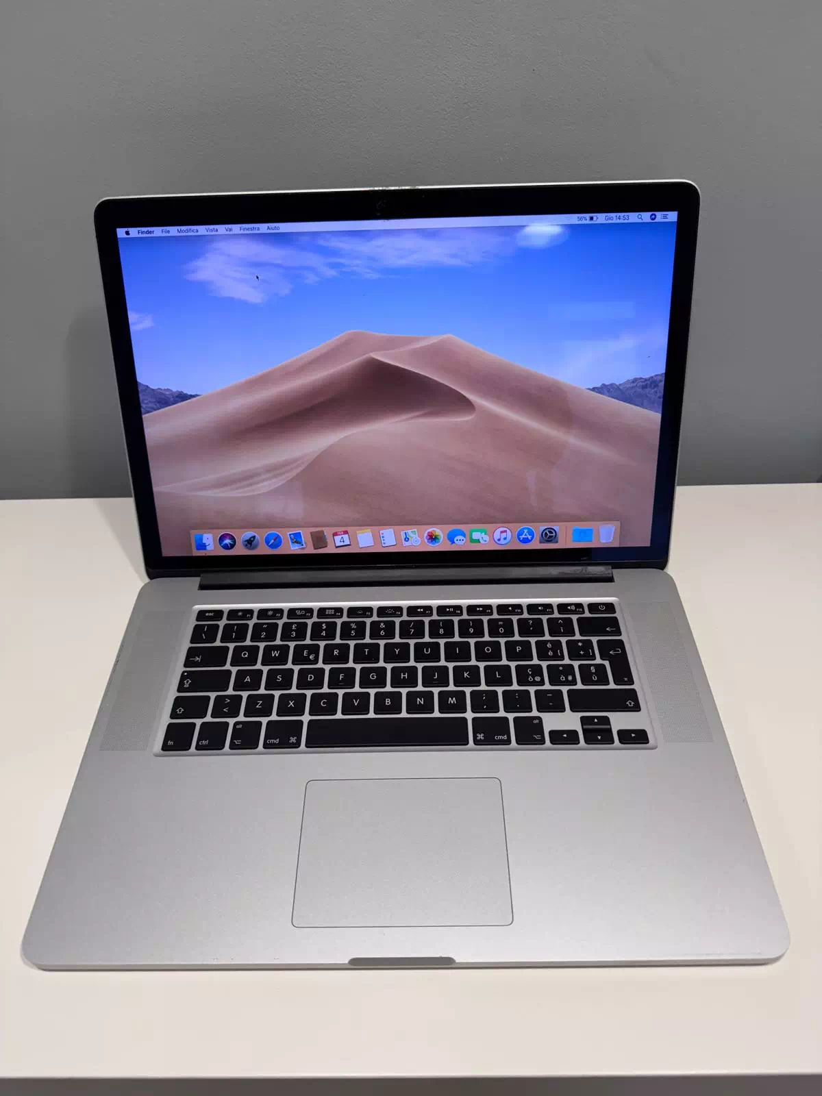 Apple Macbook Pro Retina A1398 metà 2012