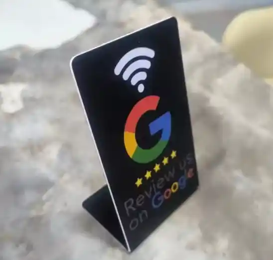 Espositore "Lasciaci una Recensione su Google"
